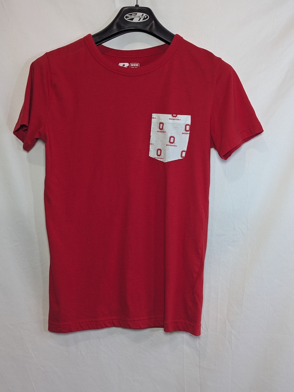 Russell Athletic Ohio State Buckeyes Women’s Small Red Pocket T-Shirt
